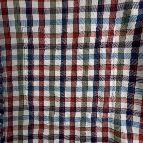 Gitman Bros For Fashion Post Louisville Colorful Check Medium Button Up Cotton - Picture 15 of 16